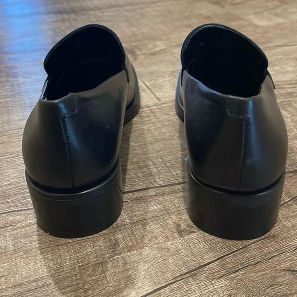 NWOB!! Franco Sarto - Bocca Leather Loafer - Black Leather - Size 6 - Picture 4 of 9
